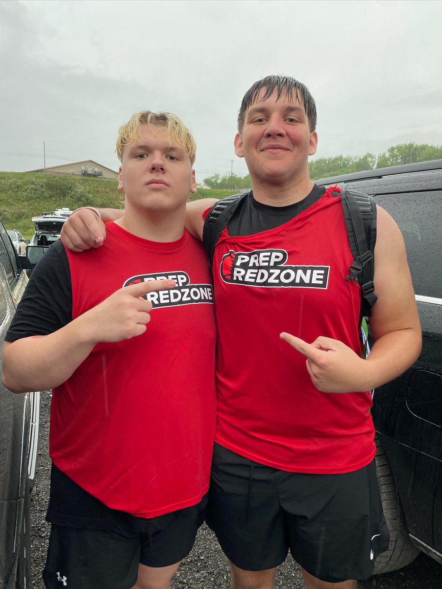 Great time competing today <a href="/PrepRedzoneWV/">Prep Redzone West Virginia</a> combine! I am beyond grateful to say that I earned offensive lineman MVP of the camp!!! <a href="/LinslyFootball/">Linsly Football</a> <a href="/OhioValleyPreps/">Ohio Valley Preps</a> <a href="/PrepRedzone/">Prep Redzone 🏈</a>  #128