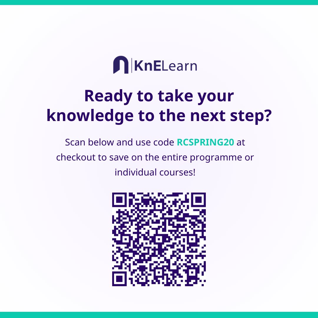 Get started with KnE Learn's Research Commercialisation programme to become an #EntrepreneurialAcademic! For a limited time, we're offering a 20% discount, valid on the full programme or individual #courses. Use code RCSPRING20 to save >> bit.ly/3PrRNEh