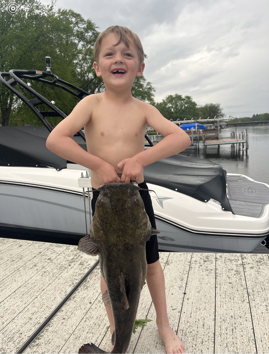 Flathead #1 of the year! Way to go Jace!