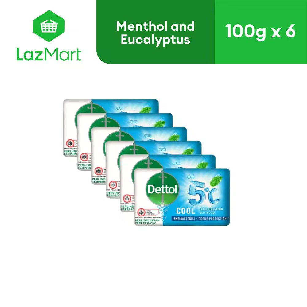 (HEATWAVE BUDOL) Stocking up on this because it really does have a cooling sensation. Yup I'm a bath bar soap apologist kasi ayoko liquid soap na mahirap magbanlaw :)) Dettol Cool Menthol And Eucalyptus Bar Soap 100g - Pack of 6s Discount Price: ₱195 s.lazada.com.ph/s.kcjsR?cc