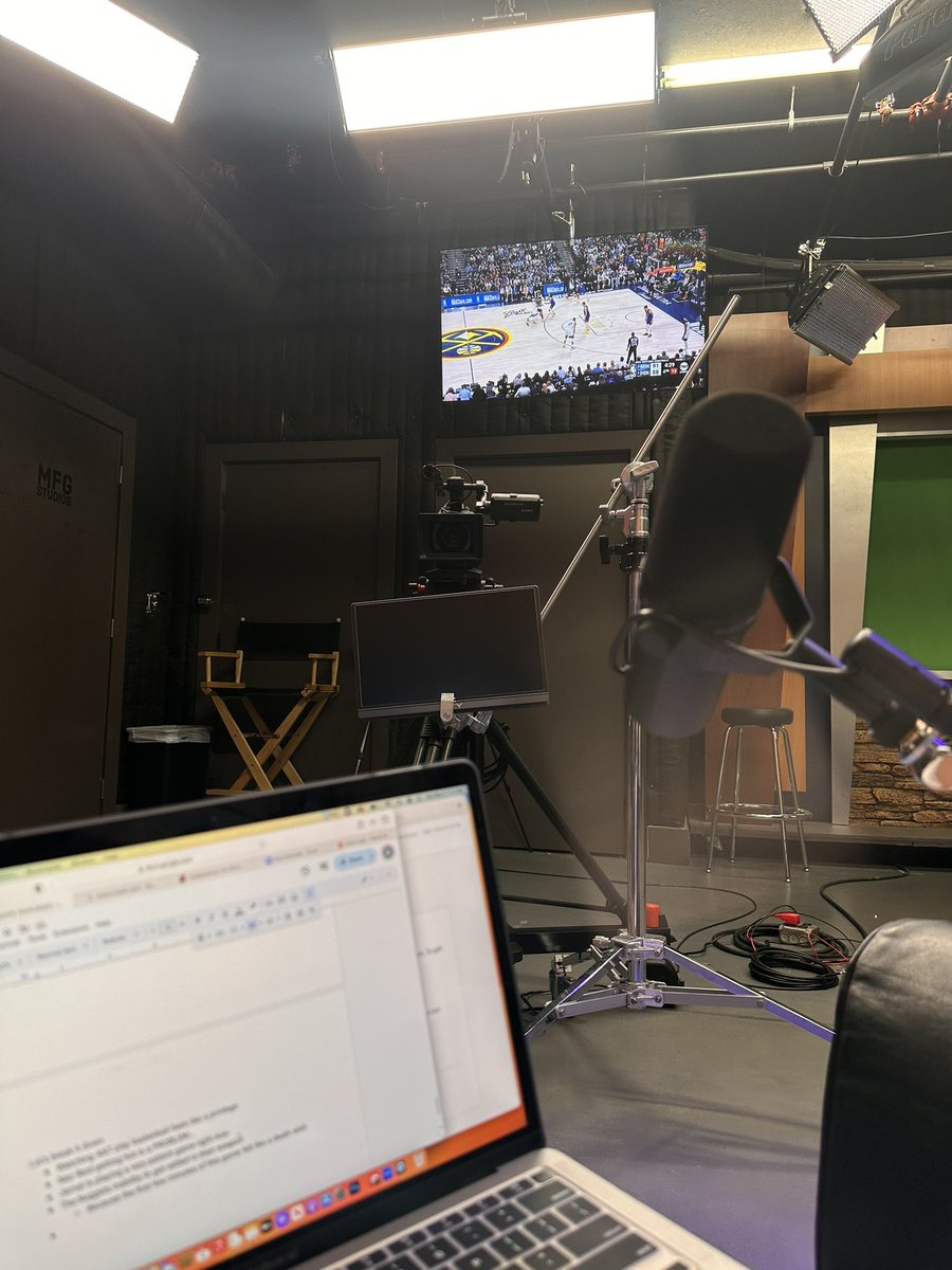 Game 1…Post Game Reaction…live from @guerillasports_ studio tonight 👀