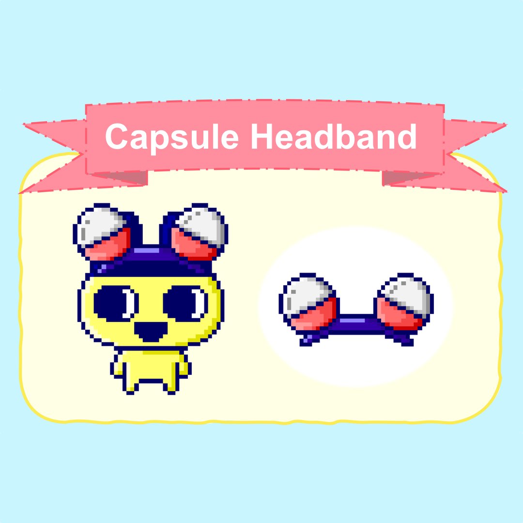 did you claim your Capsule Headband yet?

#tamapalace #tamagotchi #tmgc #tamagotchiuni #tamatag #virtualpet #bandai #accessories #headband #capsuleheadband