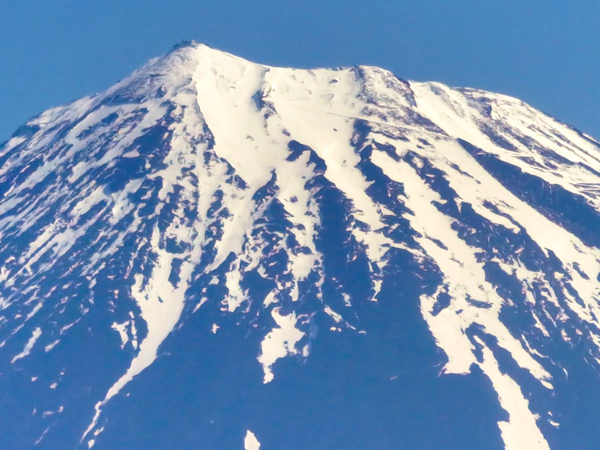 きょうの富士山（Mavic3pro超望遠）