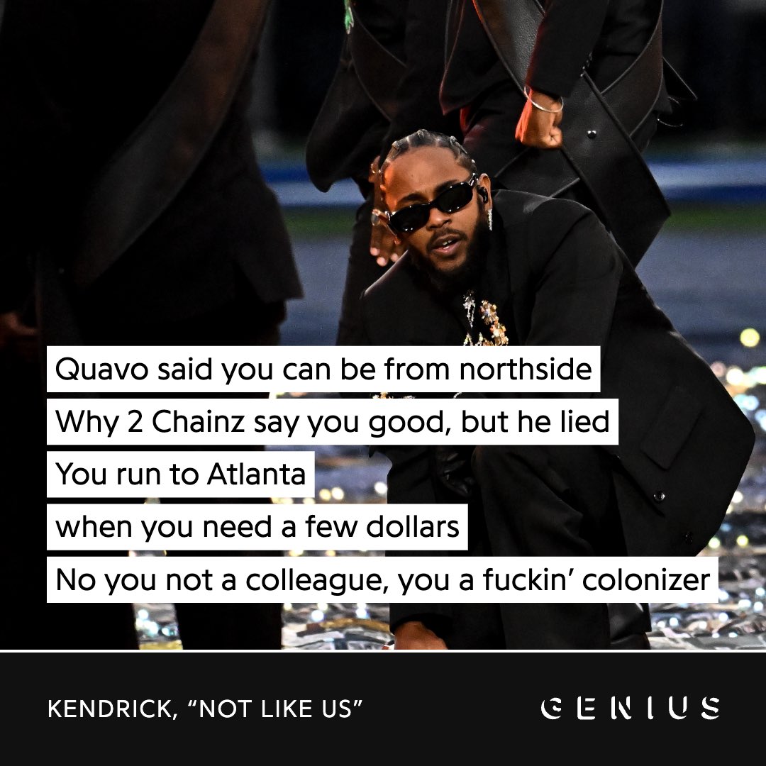 what’s your favorite bar on kendrick lamar’s “not like us”?👀👀