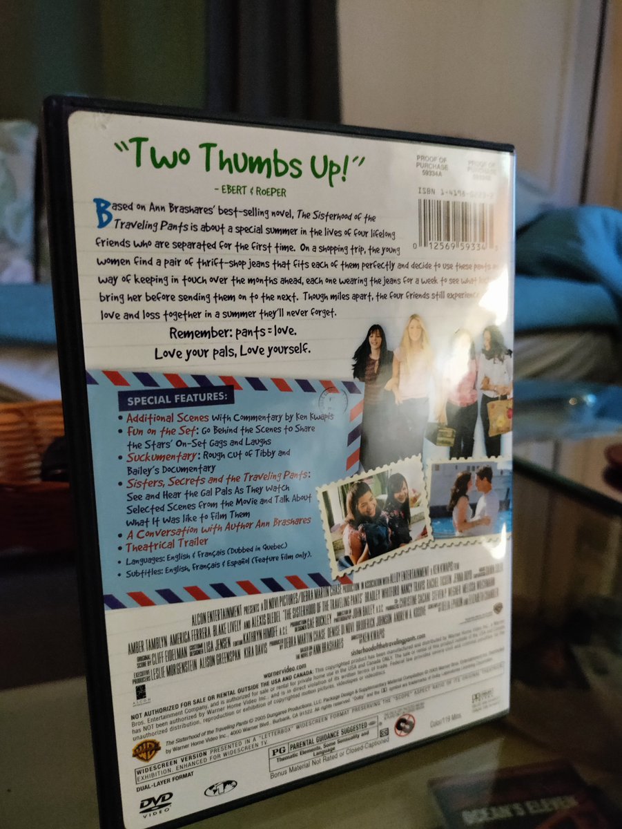 Check out The Sisterhood of the Traveling Pants (Widescreen) DVD  ebay.com/itm/1552845940… #eBay via @eBay #EBay #EBaySeller #DVDS #EBayStore #Movies #MovieNight #NewDVDS #Rare #SALE #Discount