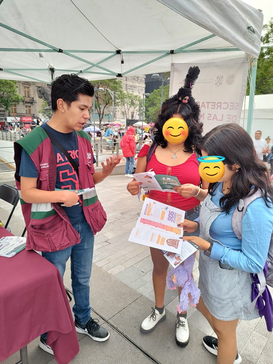 La prevención de la violencia contra las mujeres no descansa. Este sábado realizamos una Tertulia 'Mujeres juntas... ¡aprendemos!', en el comedor comunitario Barrio Norte, y estuvimos en la Alameda Central con nuestro módulo informativo.