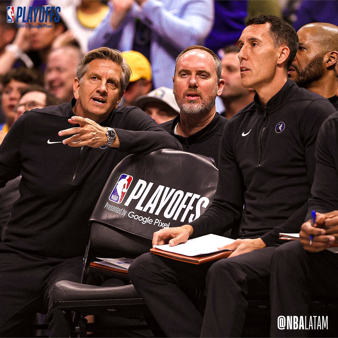 El argentino Pablo Prigioni en el banco de los @Timberwolves 🇦🇷

#NBAxESPN | #NBAPlayoffs