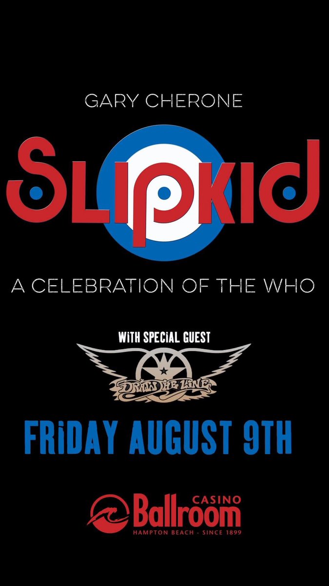 Mark your calendar. #slipkid #thewho #coverband #classicrock