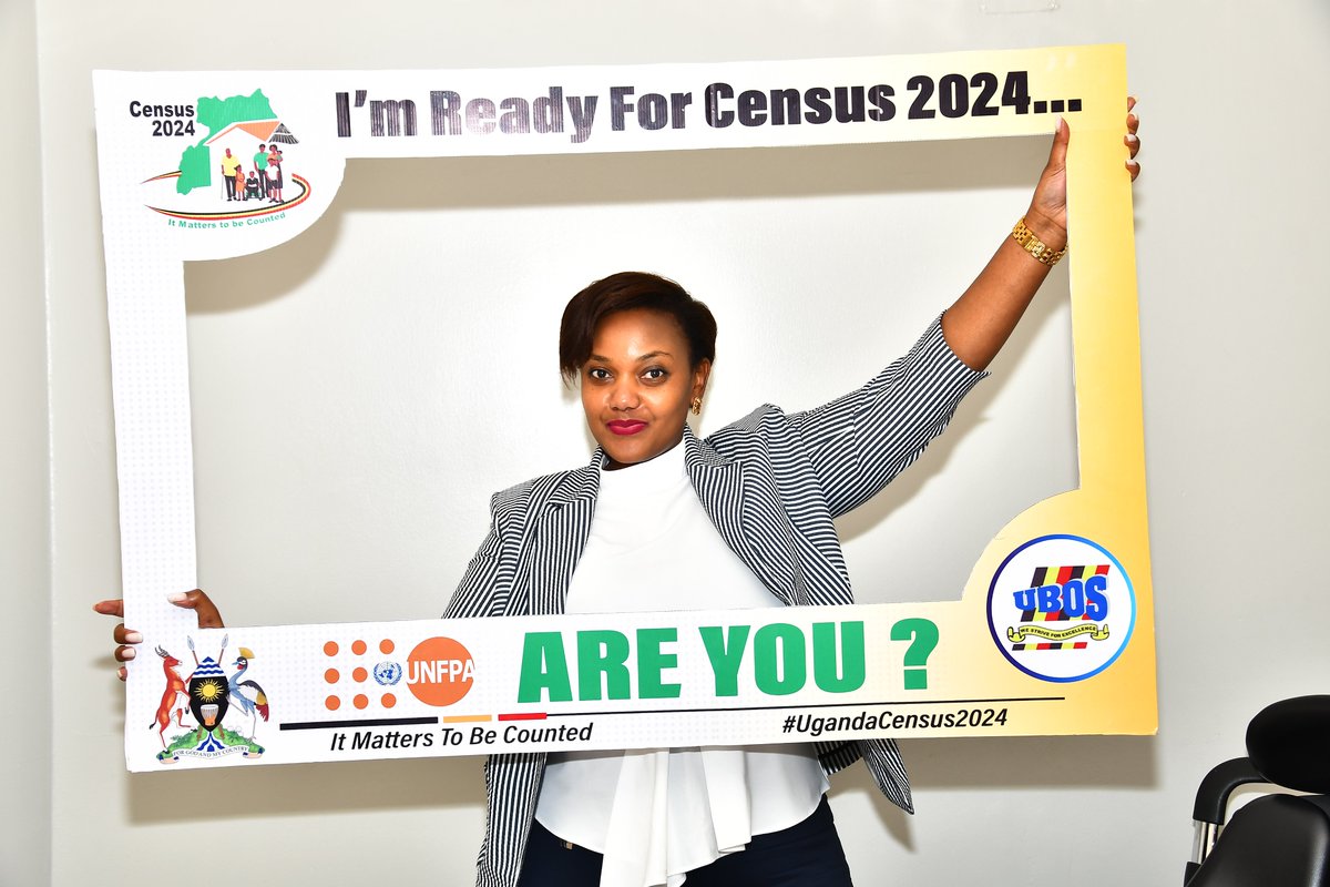 Excited for the upcoming Uganda Census day on 10th-05-2024? We at UBOS are all set and counting down just 05 days! Join us in this highly anticipated activity starting this coming Friday.  
#UgandaCensus2024