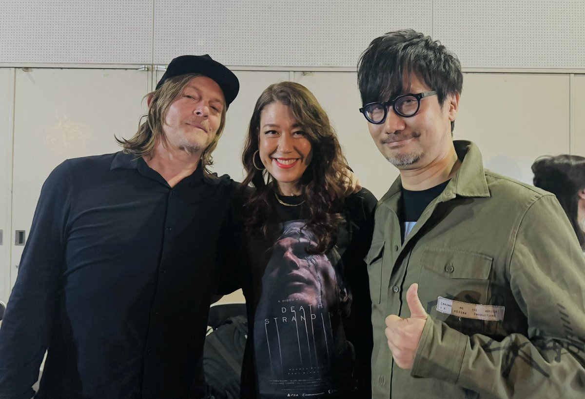With LiLiCo and Norman.
