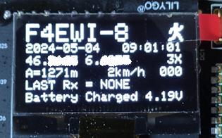 F4EWI_Thierry's tweet photo. @lilygo9 @richonguzman Remplacement de l'écran 0.95" par un l'écran 1.3 inch OLED SH1106 sur mon T-Beam. Qualité d'affichage incroyable 🤩👍. Beaucoup plus lisible. Testé avec le #LoRa_APRS tracker de CA2RXU sur un #T_Beam V1.1 de 2019 https://t.co/7Q9dQdgi0Z