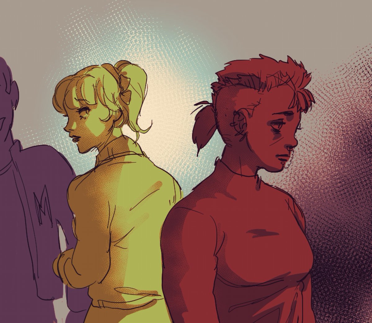 Moral Orel] kim and stephanie is my fav」Rin🖤Story Artist⛓ comms OPEN!のイラスト