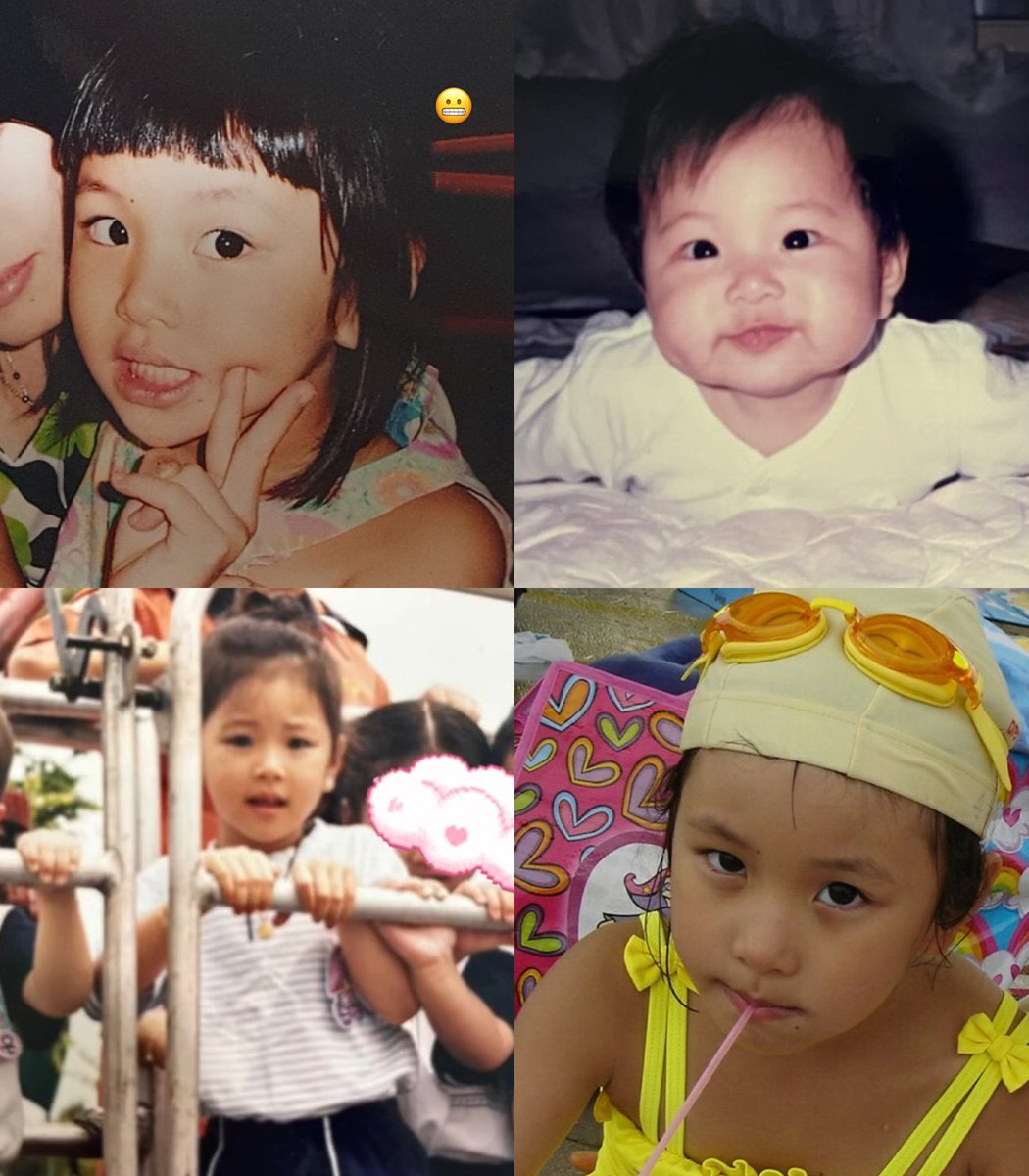 Jeongyeon and Chaeyoung shared their baby photos for Children's Day 🥹