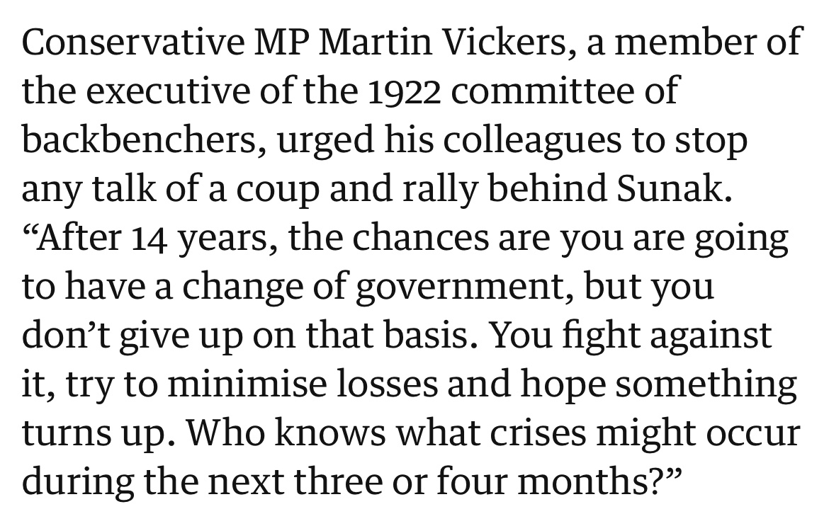 neillcameron's tweet photo. Dear Conservatives:  clinging on and hoping a crisis comes along that you can exploit is not, I would argue, an inspiring way to lead a country. https://t.co/1XvMIi3qYz