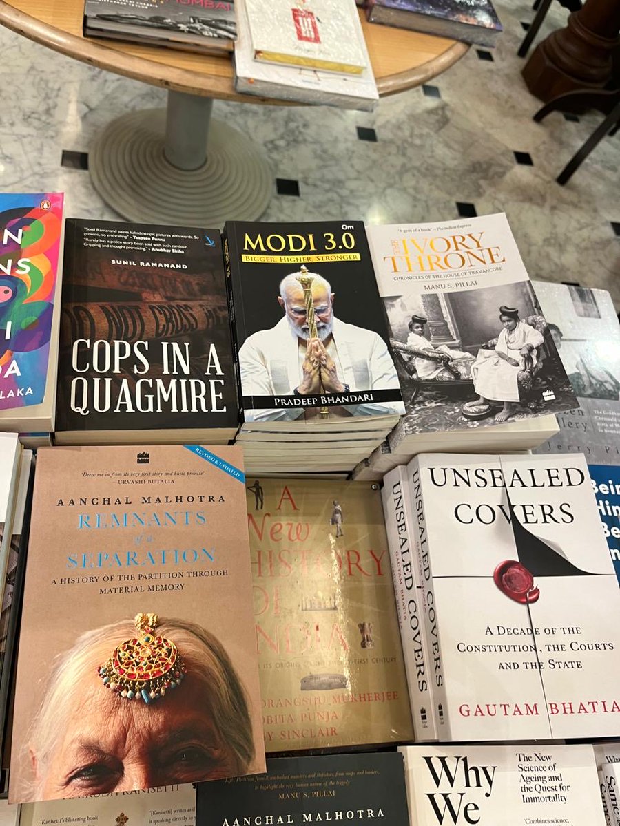 Modi 3.0 best selling book by ⁦@pradip103⁩ at Kitab Khana, Mumbai An unputdownable book series by Pradip Ji ⁦@narendramodi⁩ Ji