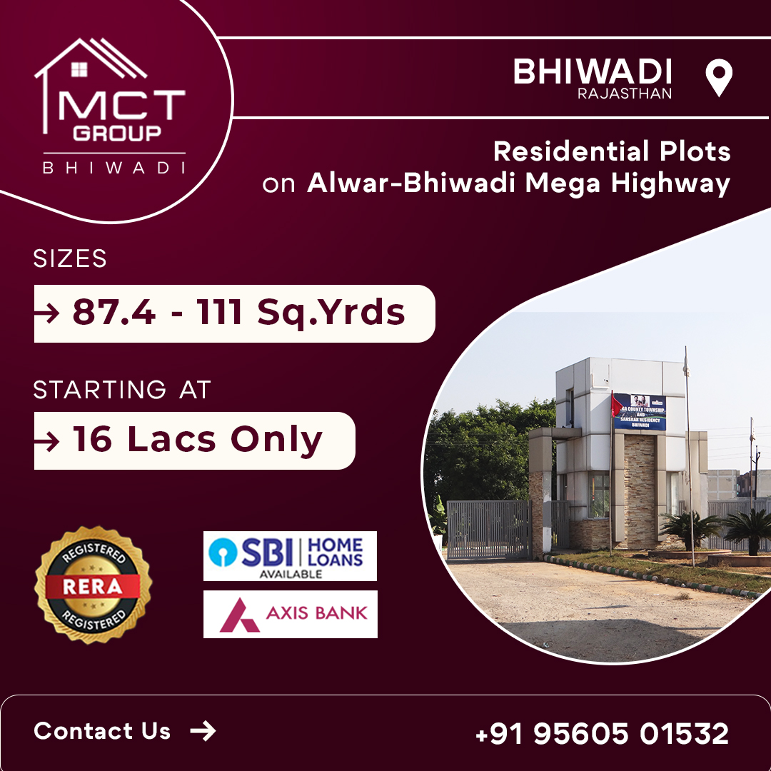 'INVEST IN LAND INVEST FOR YOUR FUTURE'

#BuidYourFuture#PlotInvestment
#HouseLove#residentialplot #realestategoals#realtyRERA##plotsavailable #plotsforsale#propertyforsale#realty#investment#residentialplot#residentialproperty#bhiwadicity #DelhiNCR#realestategoal