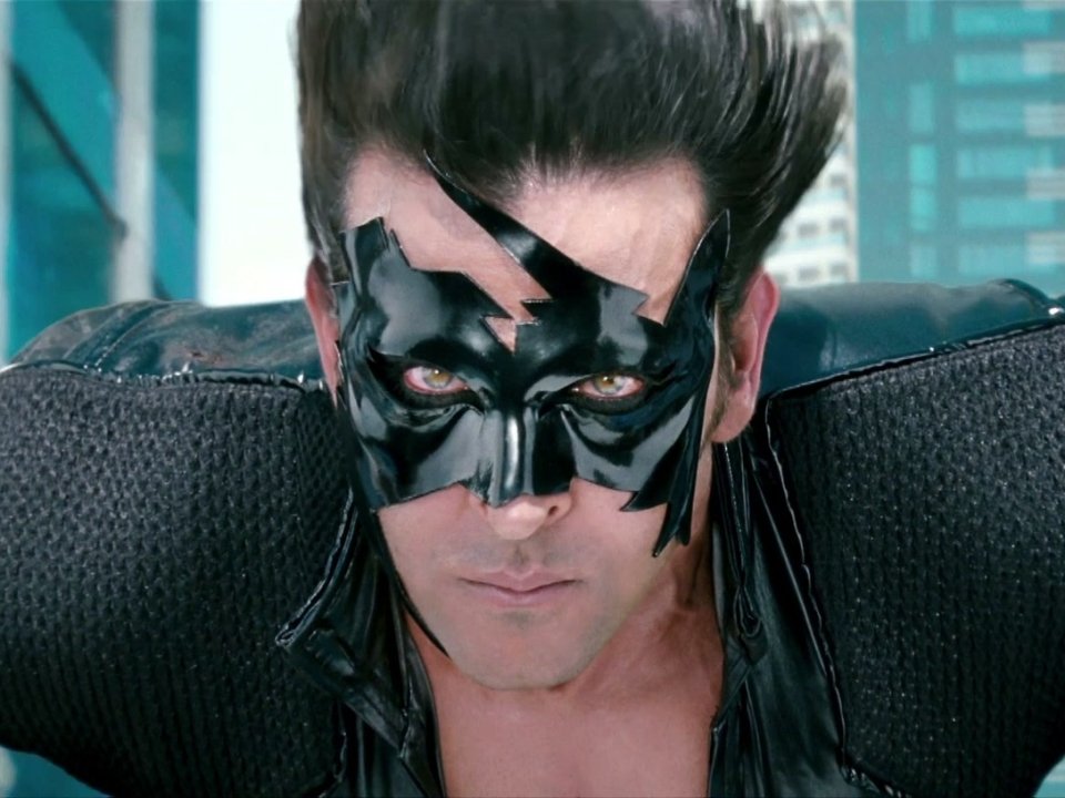 #Krrish4 will come on a motorbike with Jadoo...or He will come with a new Heroine...or He will come with a new Mask...The important thing is that He Arrives! #HrithikRoshan𓃵