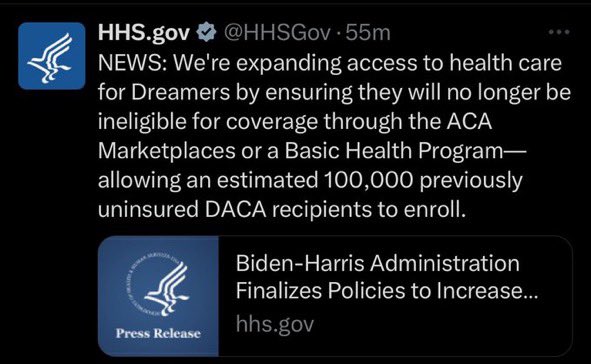I paid about $10k/year + deductibles for ACA
I pay about $8k/year + deductibles for Medicare plus deductions on my payroll. 
Seniors deserve a break. Do we have to work until we die to pay taxes? Free for young non citizens but taxes for seniors?
Lots of seniors vote!
#Trump2024