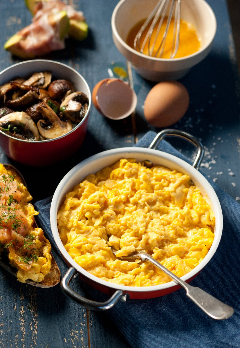 Let's talk scrambled eggs! Do you like to keep it simple? Or is there something you love to add to your scramble?