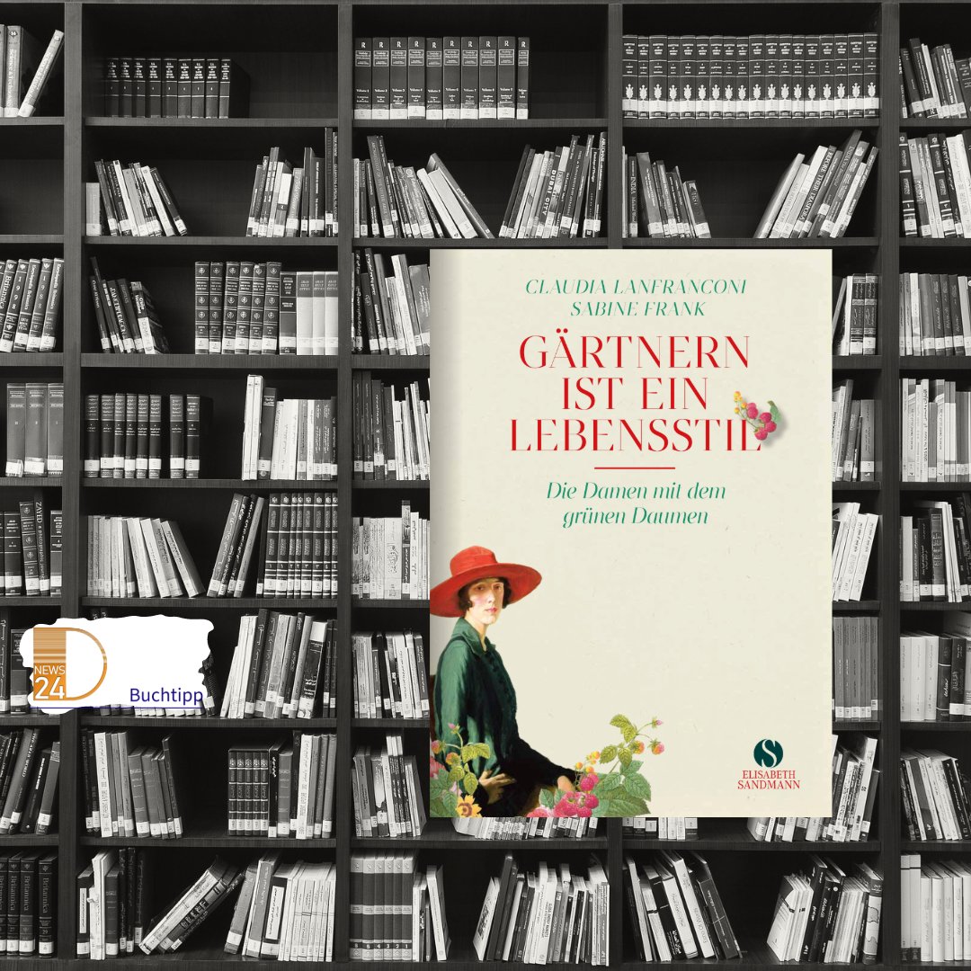 #grünerdaumen 
#Kulturtipp in #DNEWS24
#BUCHTIPP: #GÄRTNERN IST EIN LEBENSSTIL
Eine Erinnerung an die Damen mit dem grünen Daumen.
dnews24.de/buchtipp-gaert…