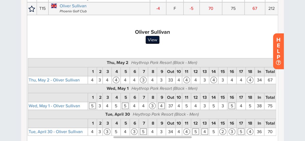 Week 1 on the <a href="/clutchprotour/">Clutch Pro Tour</a> at Heythrop Park and a T15th finish to start the season off. Nice final round bogey free -5 to jump up the leaderboard. <a href="/ICDEuropeLtd/">ICD Europe Ltd</a> 📸 <a href="/andycrook126/">Andy Crook</a>