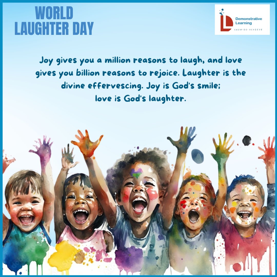 Happy World Laughter Day! A day without laughter is a day wasted. Stress Less, Laugh More, Spread Joy!
@thekiranbedi
@SainaRBharucha
.
.
.
.
#worldlaughterday #LaughterDay
#laughter #SpreadJoy #keeplaughing #smiles