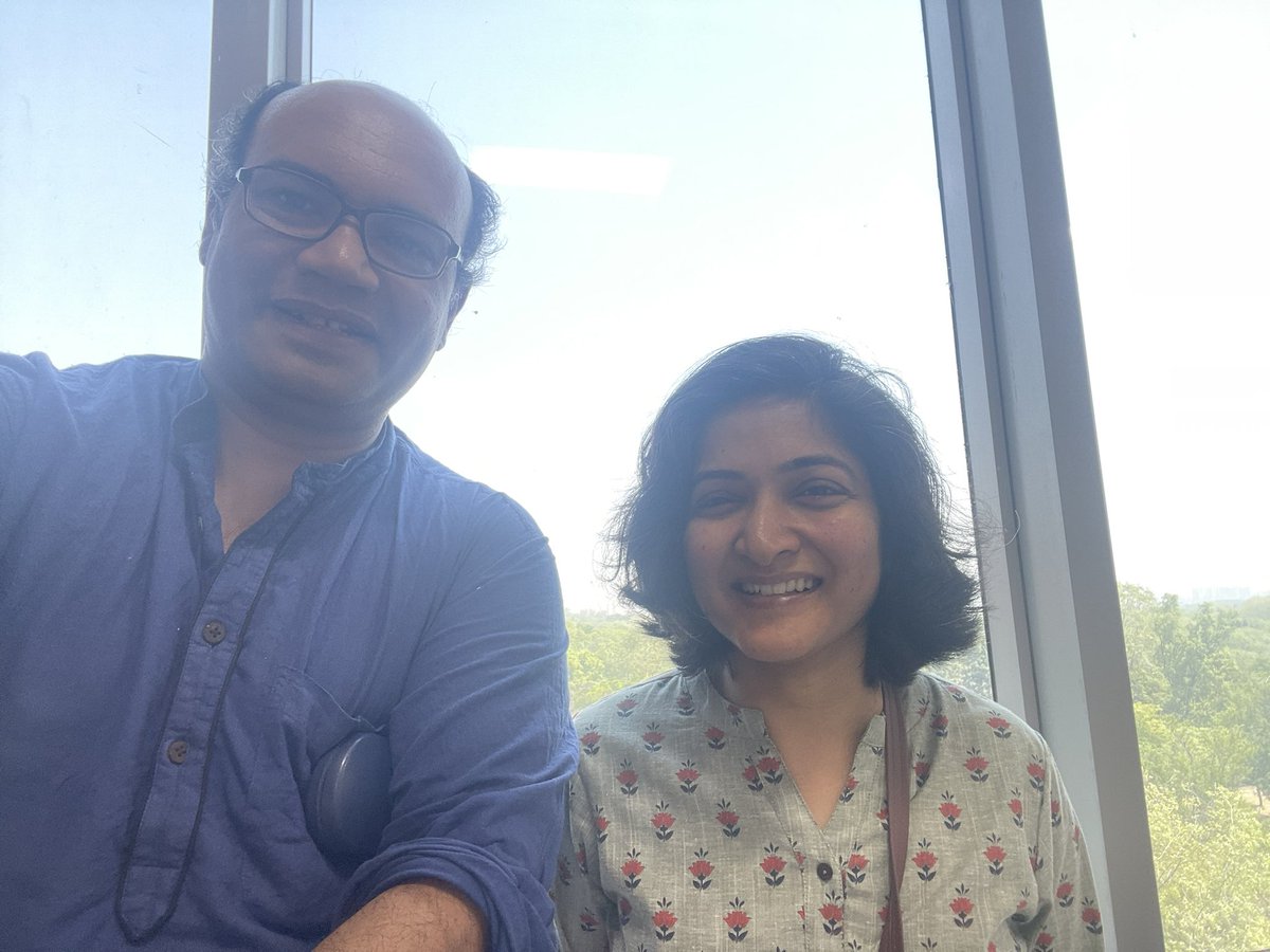 dynamicdip's tweet image. @saide_iitj It is always a pleasure to visit IIT Kanpur campus at any time of the year but this time it was really wonderful spending some time together discussing science with @km_sharika showing me around the beautiful campus and @cogsci_iitk