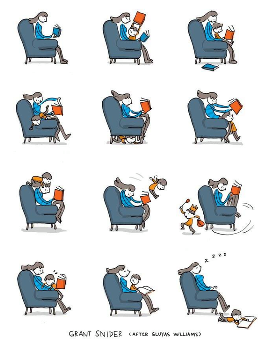 evam_gb's tweet photo. «La primera biblioteca que conocí en mi vida fue mi madre» 
(Antonio Basanta)  

¡#BuenosDías, #FelizDíaDeLaMadre y #FelizDomingo! #mamás #madres #bibliotecas #libros #lectura 
Il. @grantdraws https://t.co/zByQqFgU8i