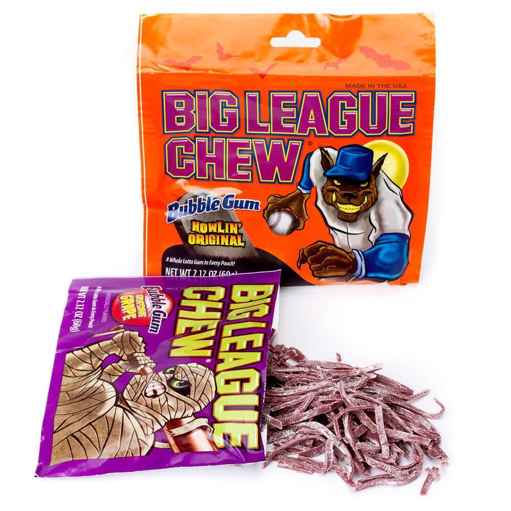 Halloween Big League Chew Bubble Gum Packs (2013). #Halloween #bubblegum #HorrorCommunity