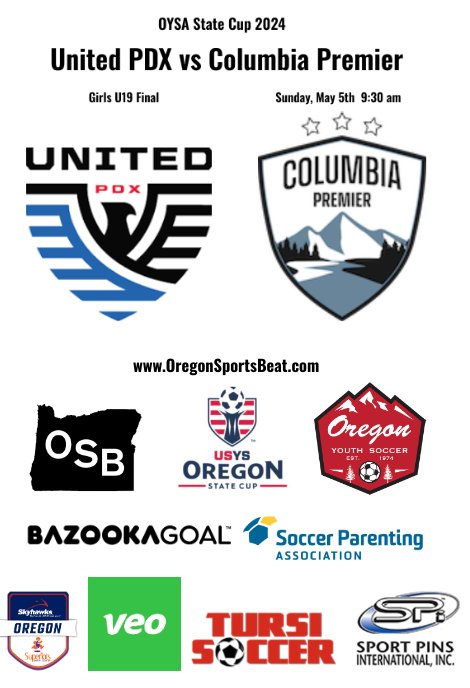 ORSportsBeat's tweet photo. Sunday 5/5 girls u19 final United PDX vs Columbia Premier, 9:30 am live on https://t.co/d8FFHV7elY https://t.co/lxAqQjqb68