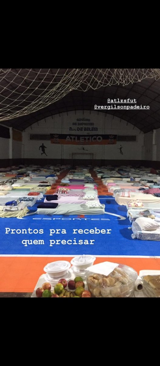 CaioSCI9's tweet image. ⚠️GURIZADA DA ZONA SUL⚠️

ABRIGO EM BELÉM NOVO, 300 LUGARES 

Av. Heitor Vieira 494 - Belém Novo

RT GURIZADA