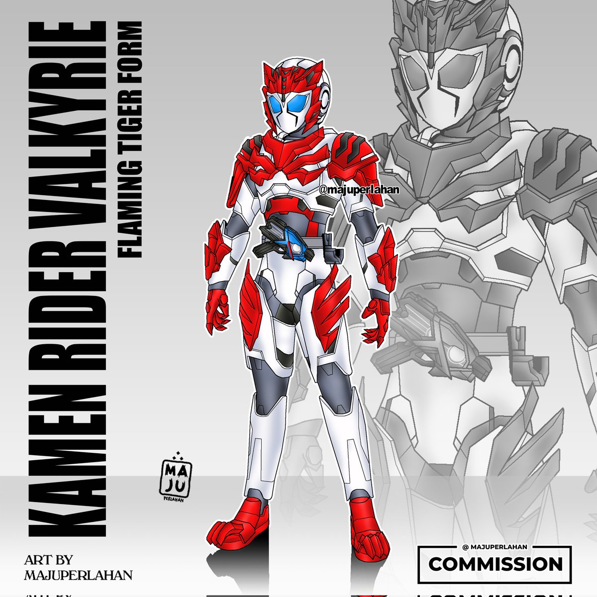 Rayaa.ars - COMMS OPEN (4/6) (@majuperlahan) on Twitter photo Kamen rider Valkyrie Flaming tiger
Commission work ( April) for
<a href="/ZeterZero/">Zeter Zero</a>
#Commission #Commissionopen #comissionart #KamenRiderGeatsoc #KamenRiderSaberoc #KamenRiderexaidoc #KamenRiderGeatscoms Kamen rider Valkyrie Flaming tiger
Commission work ( April) for
<a href="/ZeterZero/">Zeter Zero</a>
#Commission #Commissionopen #comissionart #KamenRiderGeatsoc #KamenRiderSaberoc #KamenRiderexaidoc #KamenRiderGeatscoms