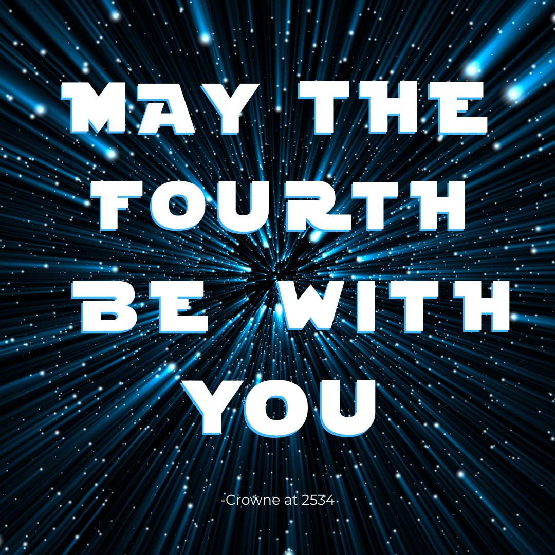 Happy Star Wars Day from Crowne at 2534! May the 4th Be With You!

.
.
.
.
#crowneat2534 #liveatcrowne #crowneapartments #starwars #chewbacca #yoda #babyyoda #maythe4th #maythefourth #starwarsday #darthvader #crowneapartments #johnstown #colorado #coloradoapartments...