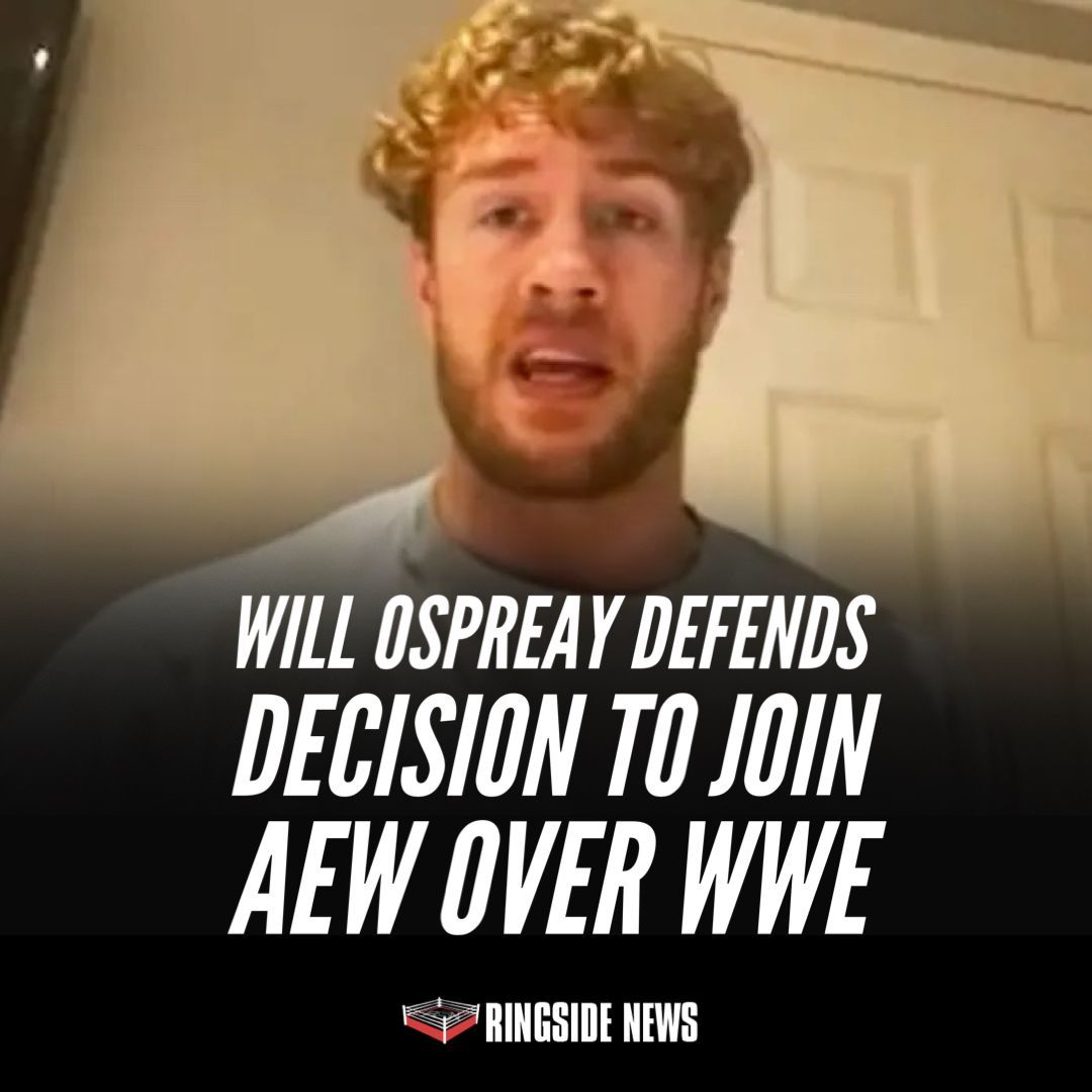 Do you feel Will Ospreay made the right decision to join #AEW? ringsidenews.com/2024/05/04/wil…