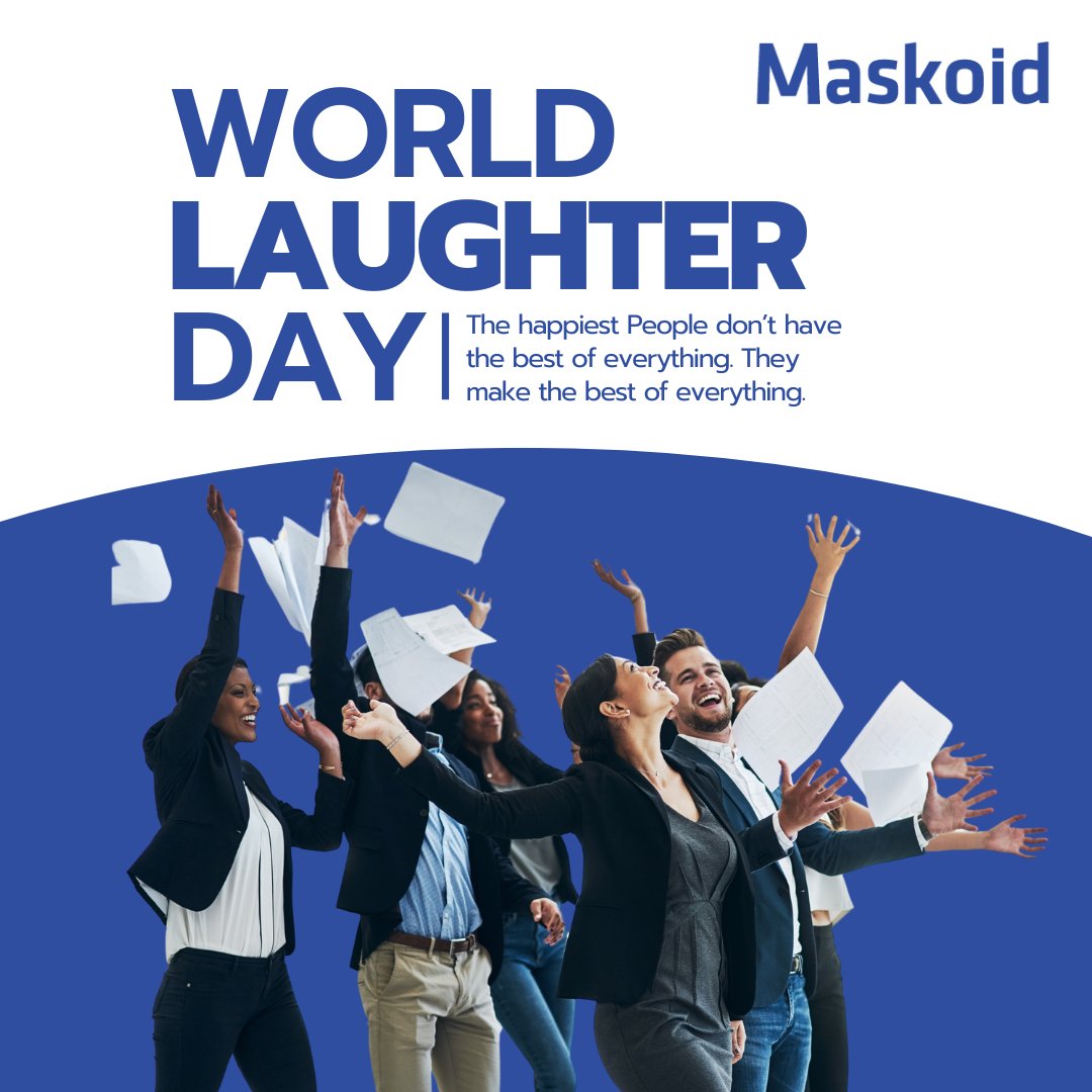 Laugh out loud and celebrate the joy of life this World Laughter Day!  Wishing you endless moments of happiness and laughter. 😊🎉

#WorldLaughterDay #spreadhappiness #LaughOutLoud #joyoflife #happinesswithin #EndlessLaughter