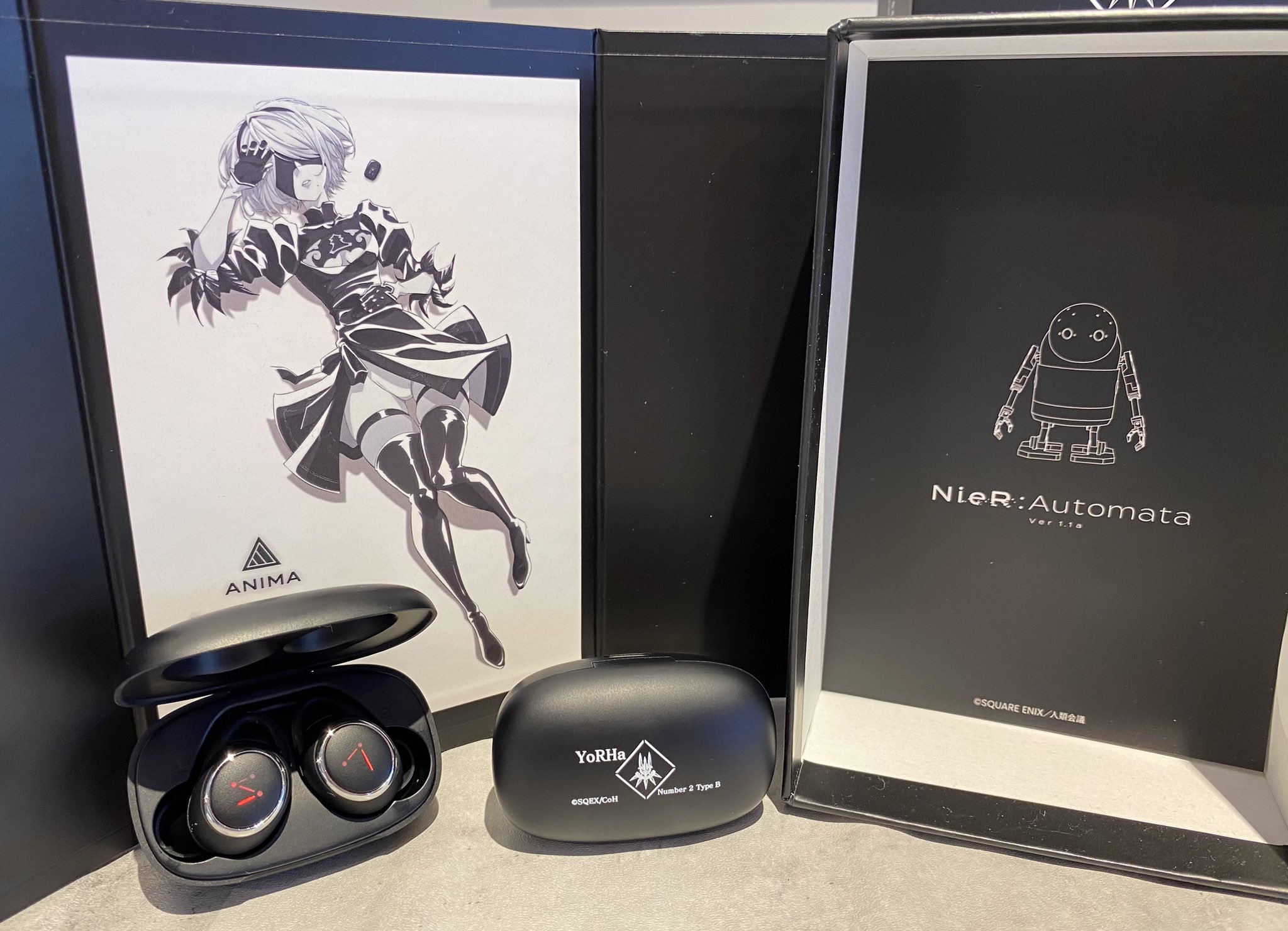 ニーアオートマタ オンキヨー　ワイヤレスイヤホン 2B NieR:Automata」×オンキヨー完全ワイヤレス。2Bと9Sの2機種 - AV