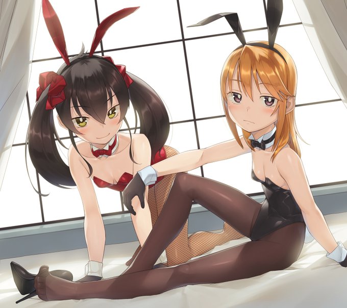 ヴァリサと晴ちん🐰🐰 