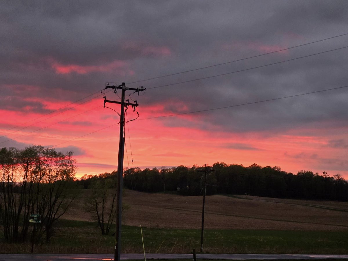 @WeatherNation Sunset in Manitowoc County, Wisconsin (more specifically, the Town of Liberty).