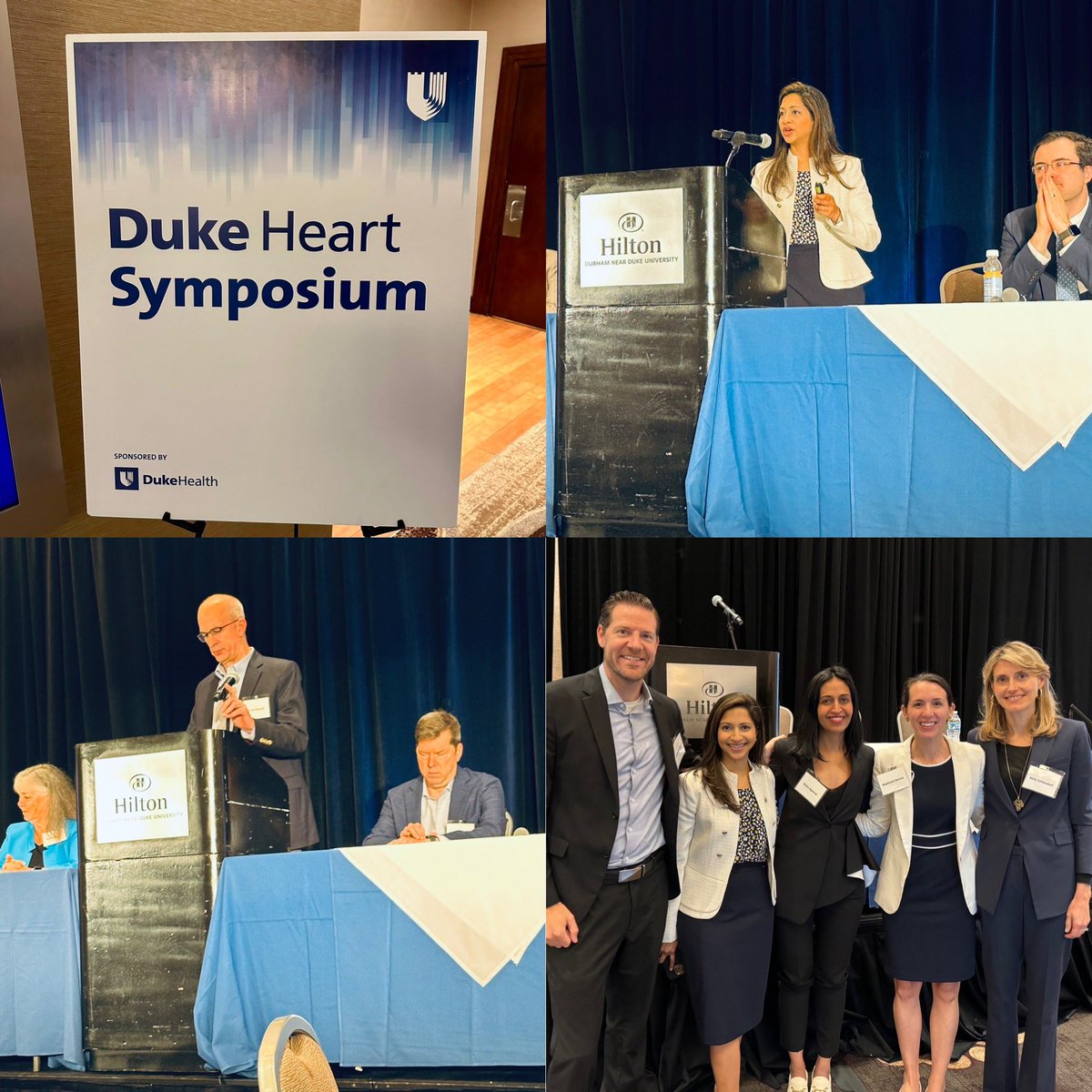 KSharmaMD's tweet image. Honored to be invited to the incredible @DukeHeartCenter Heart Failure Symposium this weekend! Fantastic, high-yield agenda of the latest in #heartfailure therapies - #GDMT, #HFpEF, #shock, HF #prevention and transplant. Congratulations to the organizers and faculty! Loved the…