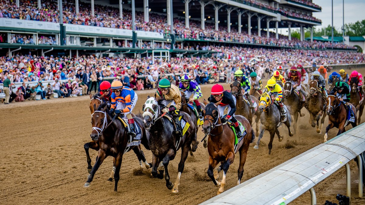 First time by in the 150th Kentucky Derby. #KyDerby