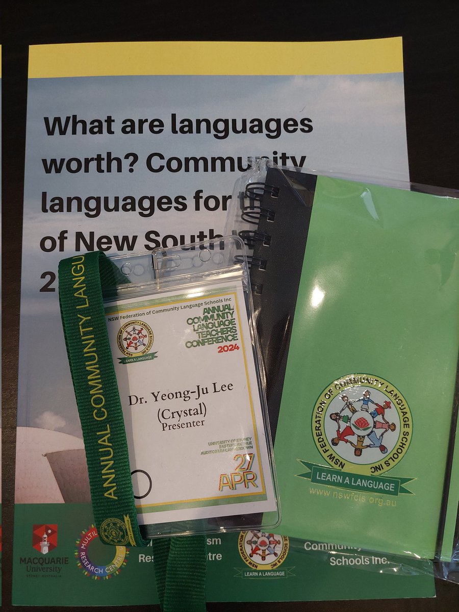 YeongCrystal's tweet photo. Honored to present at the 2024 #NSW Federation of #Community #Language Schools Conference! Teachers enjoyed creating short-form social media videos for language teaching at my worshop and I received great feedback! @MultilingualSy1  @Macquarie_Uni  @nswfcls https://t.co/XCTUuIgjbe