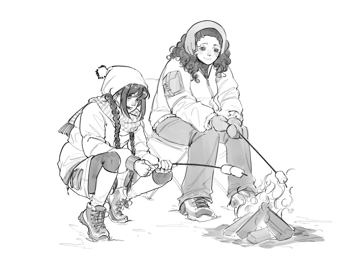 winter camping with a best friend 🏕️ ❄️