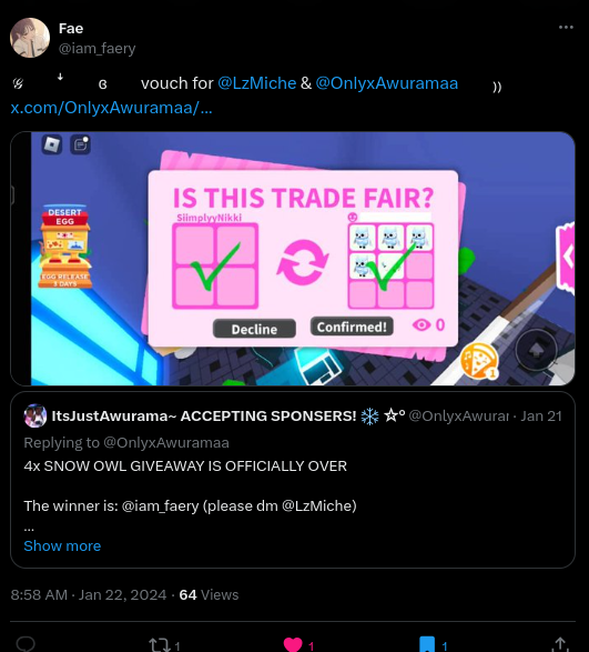 ItsJustAwurama- IA!༘⋆🌷🫧💭 tweet media