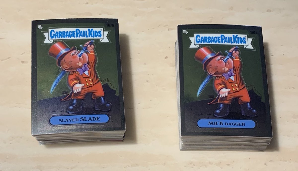 Stack Sales #GPK 

First Person To Put Claim Or Take In Comments Gets This Item

Read My Pinned Tweet For The Stack Sale Instructions! #GarbagePailKids

Series 5 Chrome Complete 100 card set $15 Each. I have 4 of them