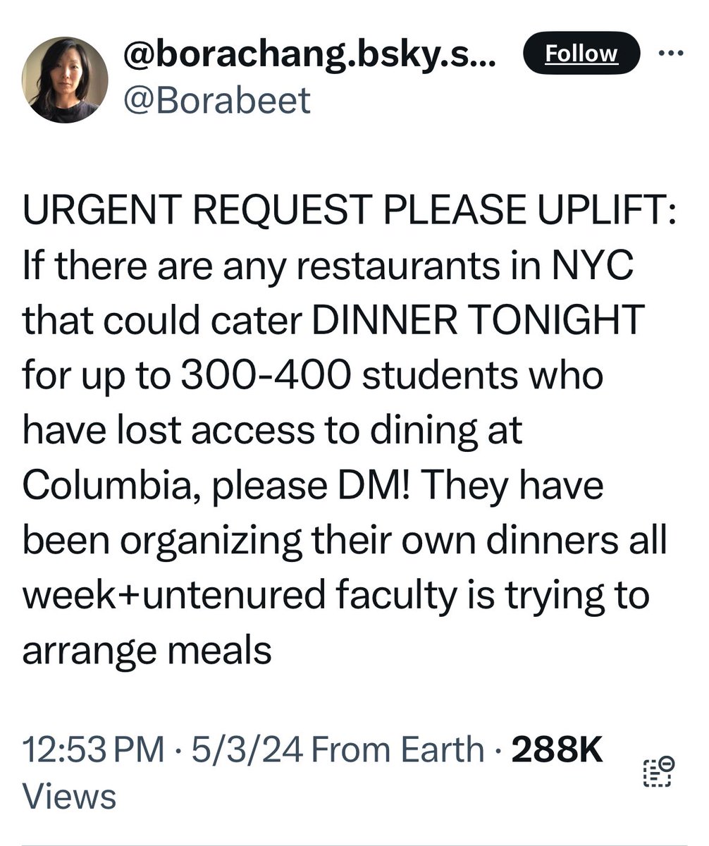 UPDATE: The intifada revolutionaries still don’t know how to feed themselves without a campus meal plan and are asking for catering.