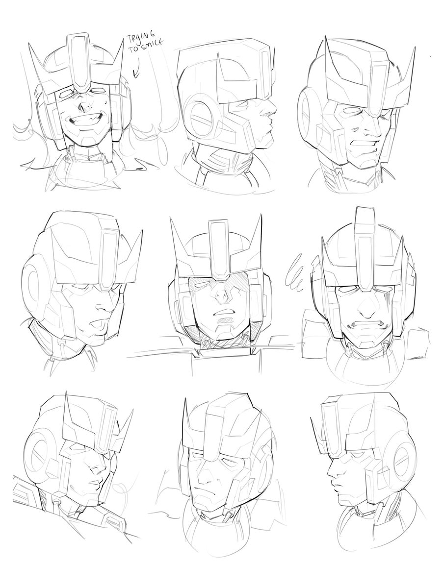 facial expressions study #prowl