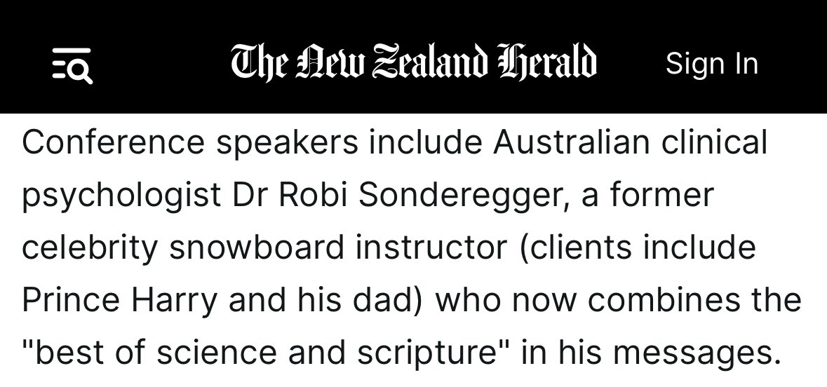 Robi Sonderegger is also secretary at Destiny Rescue. Suppsedly, one of his claims to fame is used to be a ski instructor to Prince Harry and his dad. nzherald.co.nz/lifestyle/kim-…