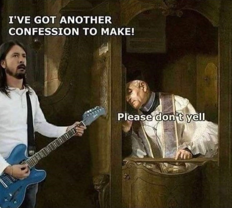 Can you imagine this situation! 🤣 
#RockIsFun #RockOn #FooFighters