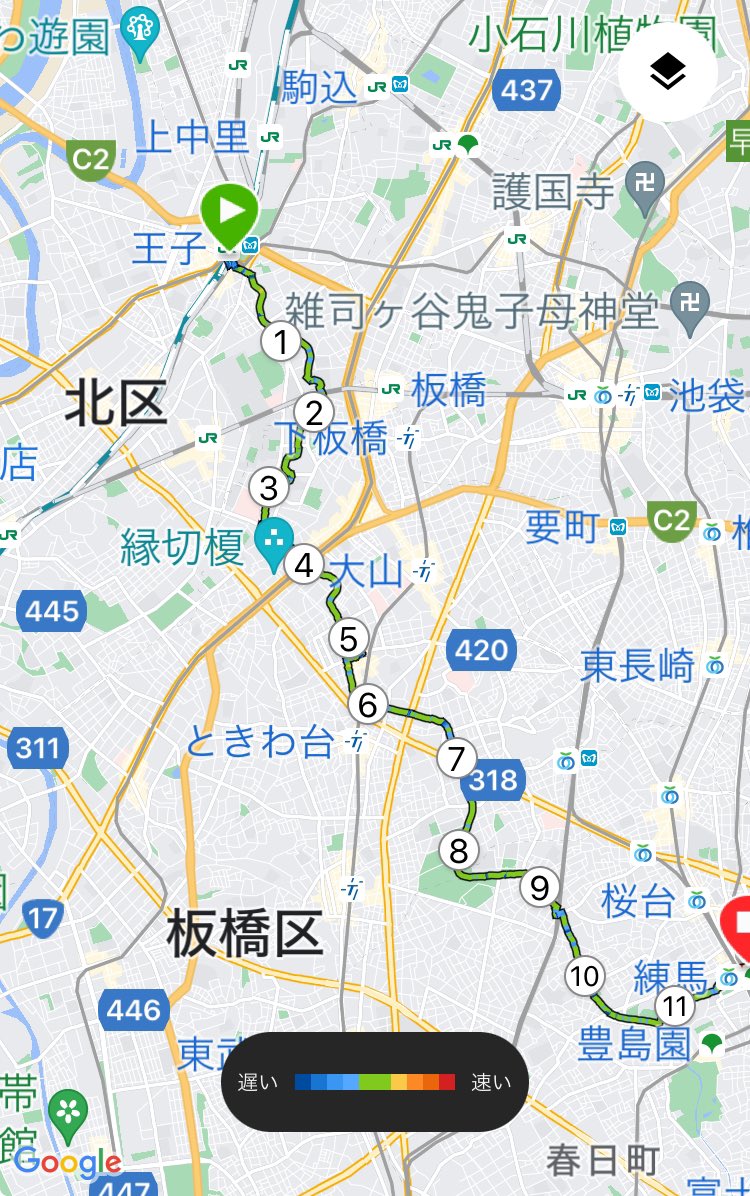 nozi50001's tweet photo. 最近では、　#妻と一緒に
石神井川約25kmを
遡上ウォーキング
先月、桜を見に
練馬〜練馬高野台駅

先日
王子駅〜練馬駅
(王子駅〜隅田川間は未定)

残すは
練馬高野台駅〜小金井公園

あ〜　走りたいw https://t.co/DyQyBNThGC