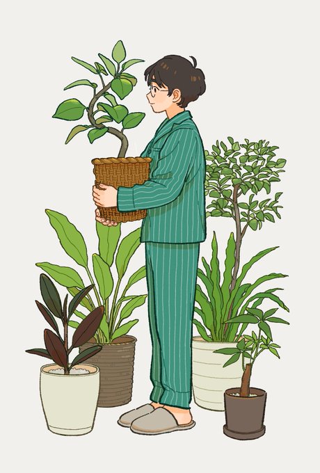 「pajamas standing」 illustration images(Latest)